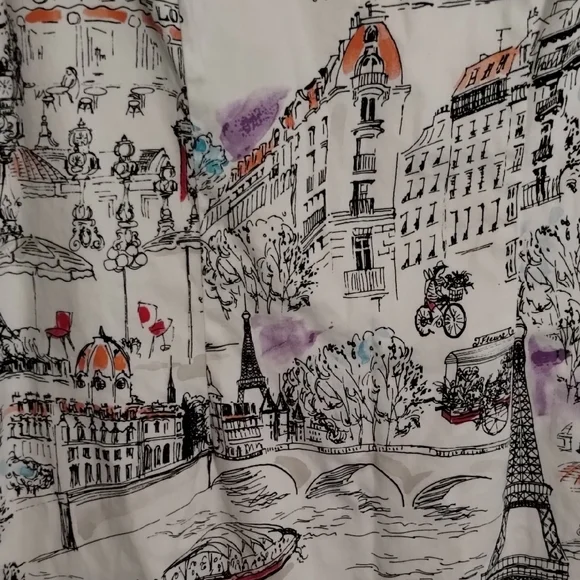 Leslie Fay Black and White Sheath Mini Dress - Picture 4 of 17